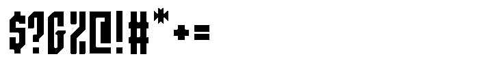 SbB Certiphica Extra Narrow Bold Font OTHER CHARS