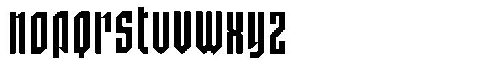 SbB Certiphica Extra Narrow Bold Font UPPERCASE