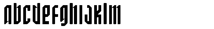 SbB Certiphica Extra Narrow Bold FONT