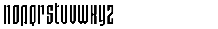 SbB Certiphica Extra Narrow Regular Font UPPERCASE