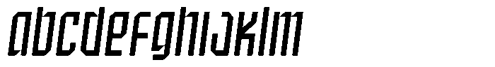 SbB Certiphica Medium Italic Font UPPERCASE