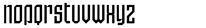 SbB Certiphica Medium Font LOWERCASE
