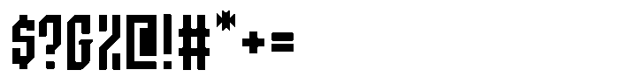 SbB Certiphica Narrow Bold Font OTHER CHARS