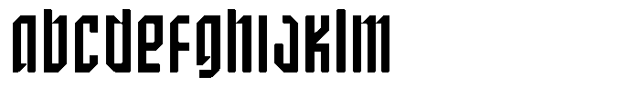 SbB Certiphica Narrow Bold FONT