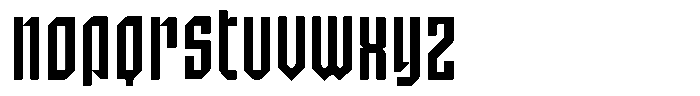 SbB Certiphica Narrow Bold Font LOWERCASE