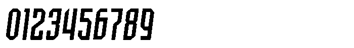 SbB Certiphica Narrow Medium Italic Font OTHER CHARS