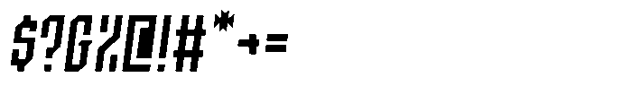 SbB Certiphica Narrow Medium Italic Font OTHER CHARS