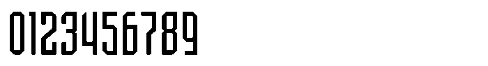 SbB Certiphica Narrow Regular Font OTHER CHARS