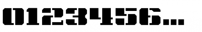 SbB Intermodal Stencil E Regular Font OTHER CHARS