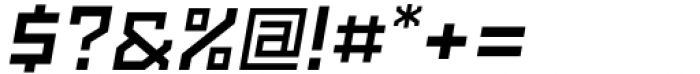 SbB Powertrain Bold Italic Font OTHER CHARS