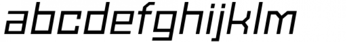 SbB Powertrain Medium Italic Font LOWERCASE