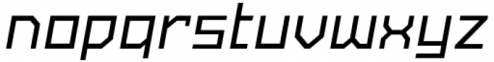 SbB Powertrain Medium Italic Font LOWERCASE