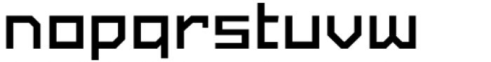 SbB Powertrain Wide Bold Font LOWERCASE