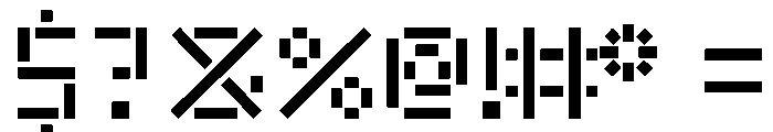 SBArchitype Regular Font OTHER CHARS