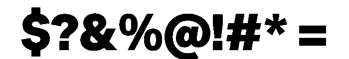 SBArticulate Black Font OTHER CHARS