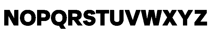 SBArticulate Black Font UPPERCASE