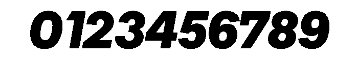 SBArticulate BlackItalic Font OTHER CHARS