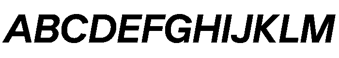 SBArticulate BoldItalic Font UPPERCASE