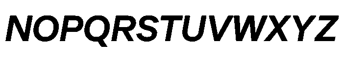 SBArticulate BoldItalic Font UPPERCASE