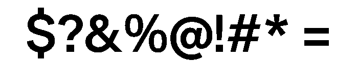 SBArticulate Book Font OTHER CHARS