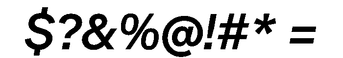 SBArticulate BookItalic Font OTHER CHARS