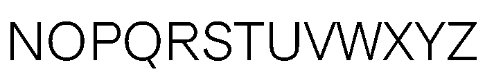 SBArticulate Light Font UPPERCASE