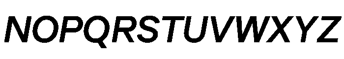 SBArticulate MediumItalic Font UPPERCASE