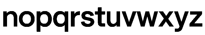 SBArticulate Medium Font LOWERCASE