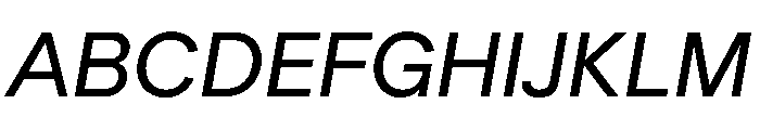 SBArticulate RegularItalic Font UPPERCASE