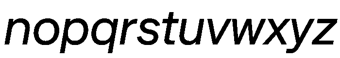 SBArticulate RegularItalic Font LOWERCASE