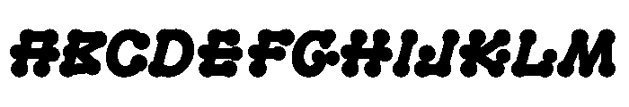 SBPenteks Regular Font UPPERCASE