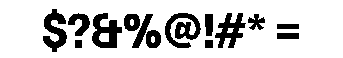 SBProphan Plakat Font OTHER CHARS
