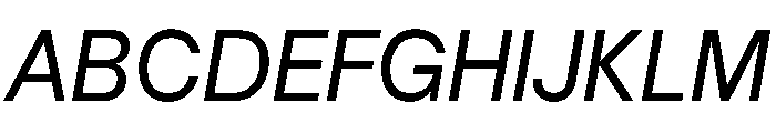 SBReimannStd Italic Font UPPERCASE