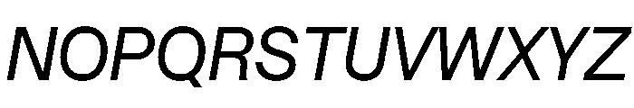 SBReimannStd Italic Font UPPERCASE