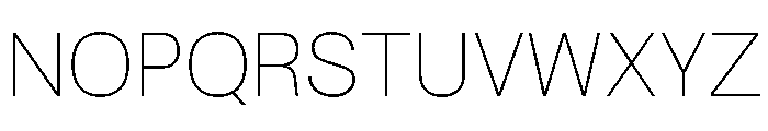 SBReimannStd Thin Font UPPERCASE