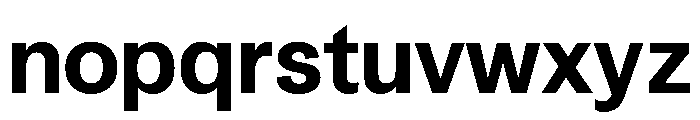 SBViadukt Bold Font LOWERCASE