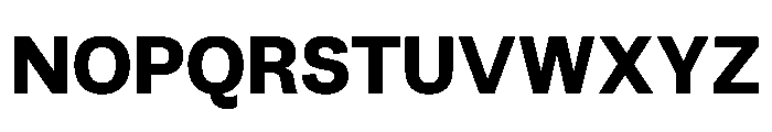 SBViadukt ExtraBold Font UPPERCASE
