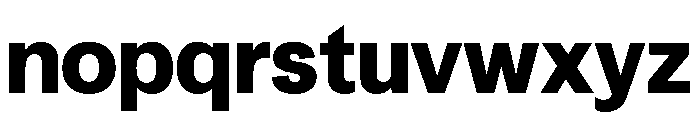SBViadukt ExtraBold Font LOWERCASE