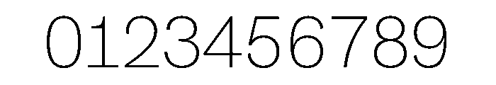 SBViadukt ExtraLight Font OTHER CHARS
