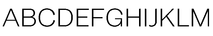 SBViadukt Light Font UPPERCASE