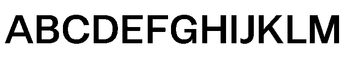 SBViadukt Medium Font UPPERCASE
