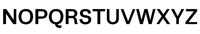 SBViadukt Medium Font UPPERCASE