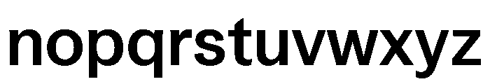 SBViadukt Medium Font LOWERCASE