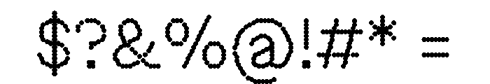 Scatterplot VF Light Font OTHER CHARS