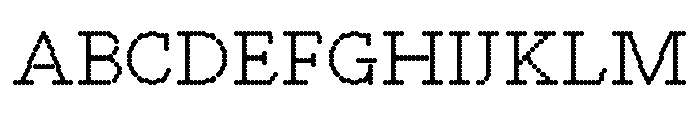 Scatterplot VF Light Font UPPERCASE