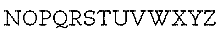 Scatterplot VF Light Font UPPERCASE