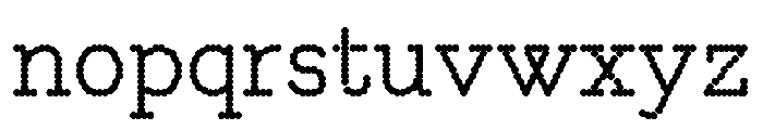 Scatterplot VF Light Font LOWERCASE