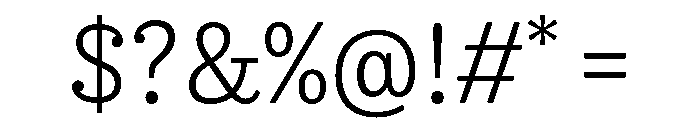 Scatterplot Variable Extra Light Font OTHER CHARS