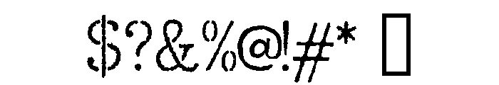 Scatterplot Variable Regular Font OTHER CHARS