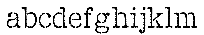 Scatterplot Variable Regular FONT